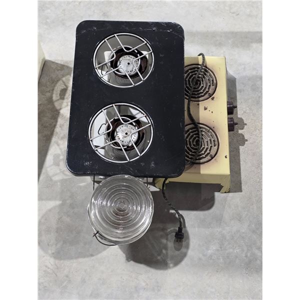 (2) Antique Burner Stoves