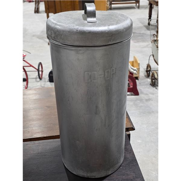 Co-Op Cream Can, 22”