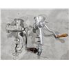 Image 2 : (2) Vintage Meat Grinders