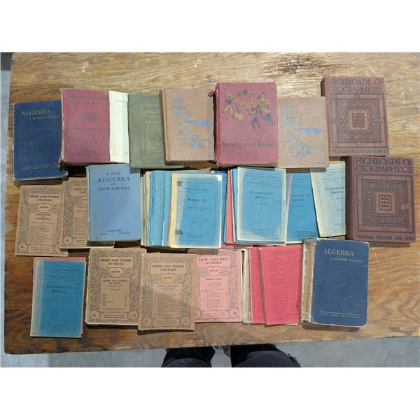 Vintage PathFinders, Algebra, And etc. Books
