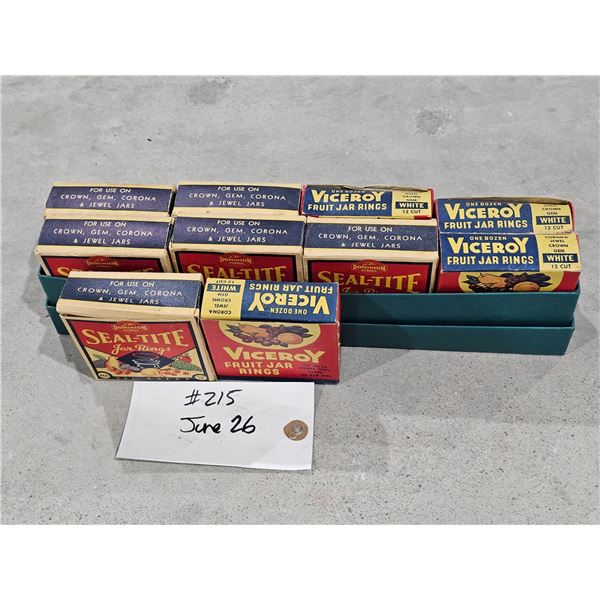 Vintage Canning Jar Rings