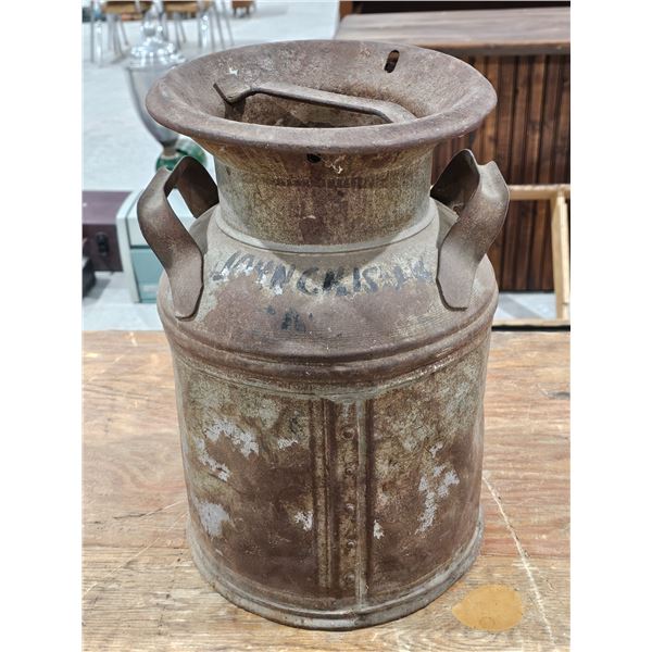 Vintage Cream Can