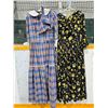 Image 1 : (2) Vintage Ladies Dresses w/ Matching Bonnets
