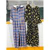 Image 2 : (2) Vintage Ladies Dresses w/ Matching Bonnets