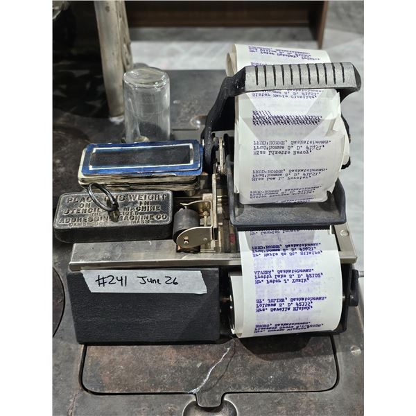 Vintage Master Address Labeler