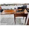 Image 1 : Vintage Folding Singer Sewing Machine Table