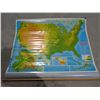 Image 4 : Classroom laminated United States landForm Map