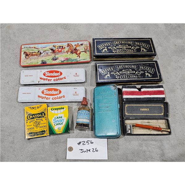 Vintage School Supply Lot