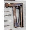 Image 3 : Vintage Teacher Lot Inc. Blackboard Chalk Holder for Making Lines, Stamp, Stapler, etc.