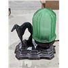 Image 1 : 1935 Uranium Glass Wakaw Lake Golf Club Lamp