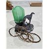 Image 6 : 1935 Uranium Glass Wakaw Lake Golf Club Lamp