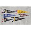 Image 1 : (6) Vintage Souvenir Felt Pennants