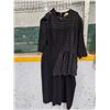 Image 4 : (2) Vintage Ladies Dresses, (1) Heavy Vintage Wool Coat