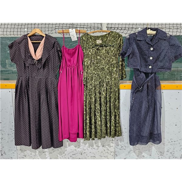 (4) Vintage Dresses