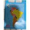 Image 3 : Classroom Laminated South America map