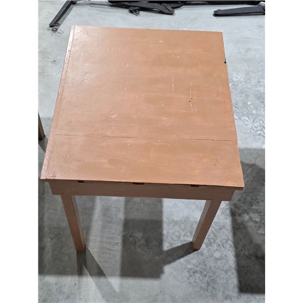 Wooden Table, 29”x 34”x 27”H