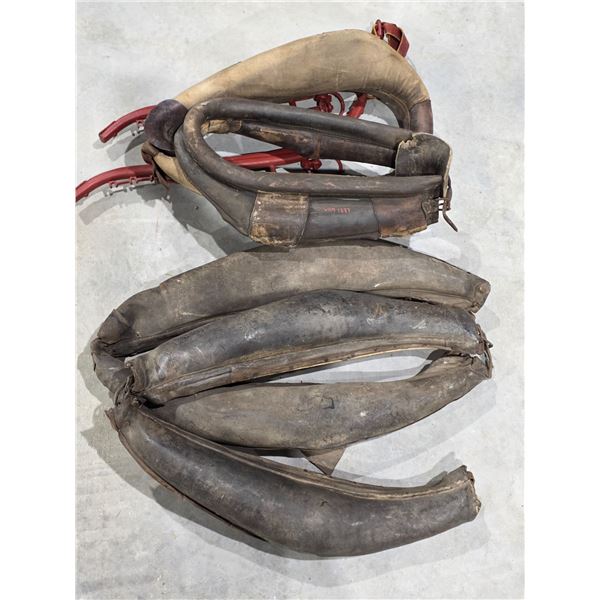(4) Antique Horse Collars