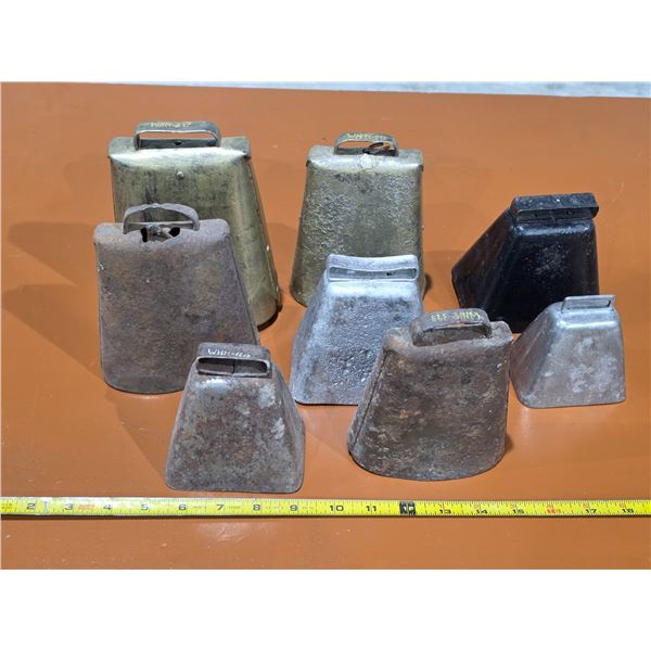 Collection of Antique Cowbells