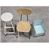 Image 1 : (2) Vintage Children’s Chair, (1) Stool