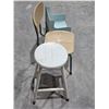 Image 2 : (2) Vintage Children’s Chair, (1) Stool