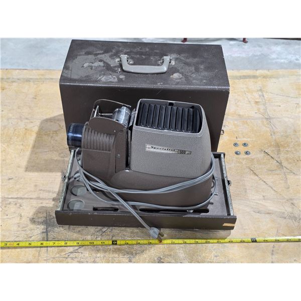 Vintage Bell & Howell Specialist 500 Film Slide Projector