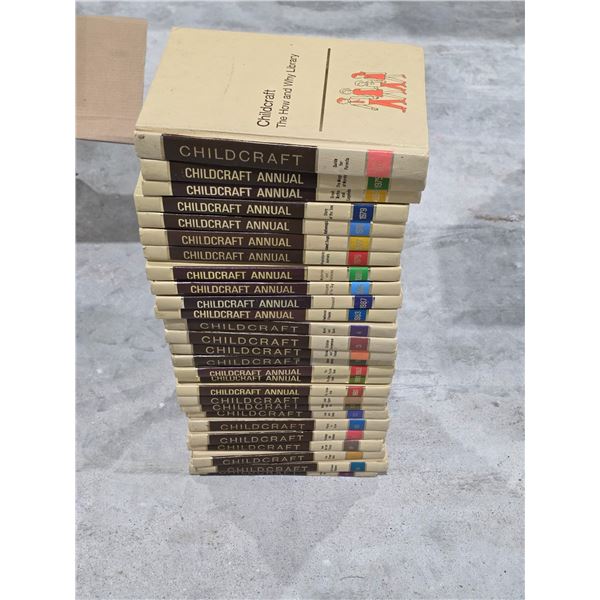 Vintage Child Craft Library of Books