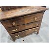 Image 2 : Antique Dresser and Mirror – 37”x 18” x72”H