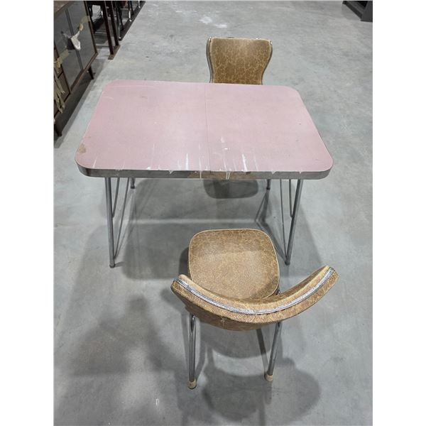 Dining Table & 2 Chairs – 41”x 30”x 30”H