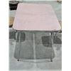 Image 2 : Dining Table & 2 Chairs – 41”x 30”x 30”H