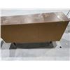 Image 3 : Vintage Buffet w/Sliding Glass – 59”x 16”x 31”H