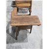 Image 1 : Antique School Desk, 30” Tall
