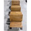 Image 2 : Row of Antique School Desks