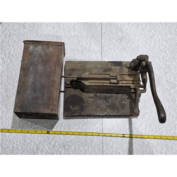 Mechanical Grain Kernel Cutter and Catch Box