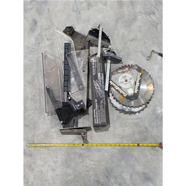 Table Saw Blades and Guards