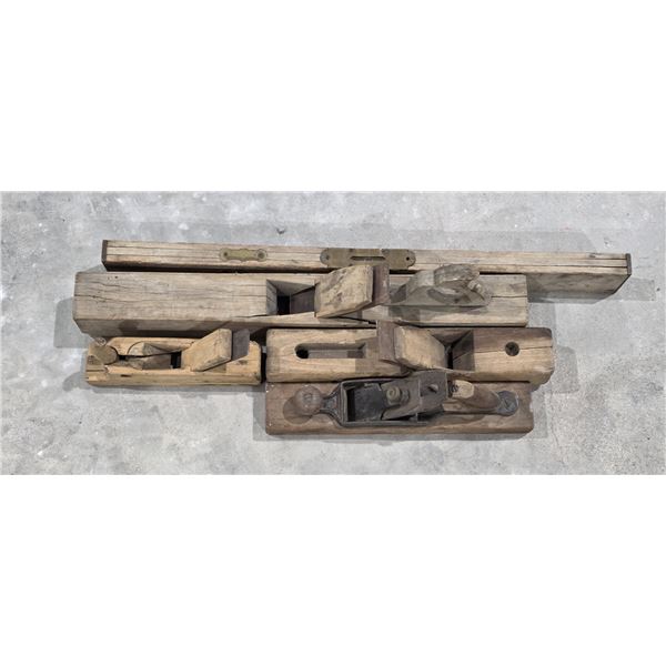 Antique Block Planes & Level