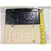 Image 2 : (2) Vintage Sask license Plates 1960-61