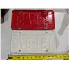 Image 2 : (2) Vintage Sask/New Brunswick License Plates 1964