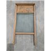 Image 1 : Vintage Canadian Chief Wood And Glass Washboard Made in Vancouver
