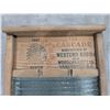 Image 2 : Vintage Canadian Chief Wood And Glass Washboard Made in Vancouver