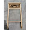 Image 1 : Vintage Canadian Economy Wood and Glass Washboard