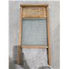 Image 1 : Vintage Canadian The Jasper Wood And Glass Washboard