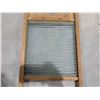 Image 3 : Vintage Canadian The Jasper Wood And Glass Washboard