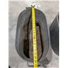 Image 2 : (2) Vintage Galvanized Tubs 25x12x12"