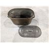 Image 1 : copper boiler w/ Lid  23x12x12"