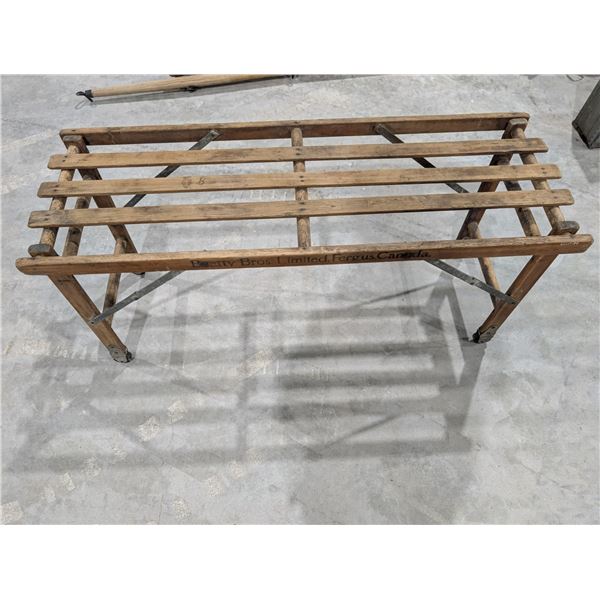Vintage Beatty Bros. limited Fergus Canada Wash Tub bench 44x16x21