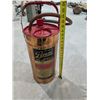 Image 2 : Vintage 5 Gal Pyrene Copper Pump tank