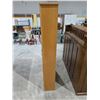 Image 4 : Wood Door Storage/Display Cabinet -60x37.5x7"