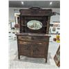 Image 1 : Antique oak Sideboard w/ mirror