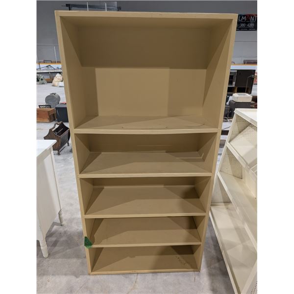 5 Tier Wood Storage Shelf 60x30x12"