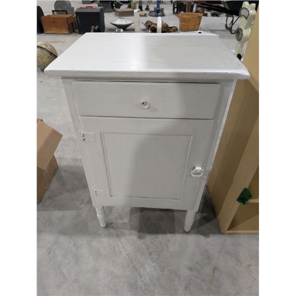 Vintage Painted Over Night Stand 31x16x20"